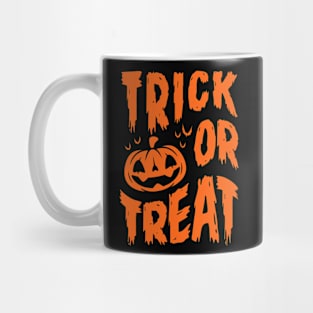 Trick or Treat - Halloween - Pumpkin - Creepy Cute Mug